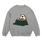 ぬかむらのぬかどこのパグライフ　こたつ Crew Neck Sweatshirt