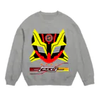 エイターベース購買部の創造戦士トチエイターオメガなりきり Crew Neck Sweatshirt