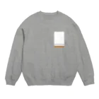 キッズモード某の白 ( 麻雀グッズ ) Crew Neck Sweatshirt