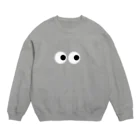 kopi、の目玉 Crew Neck Sweatshirt