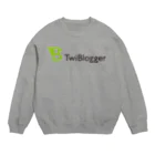 INARIDESIGNのTwiBlogger黄緑 Crew Neck Sweatshirt