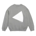 たくみいのうえのC STAND WHITE Crew Neck Sweatshirt