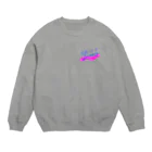 rihomiyakeの人生は旅だ　ピンク Crew Neck Sweatshirt