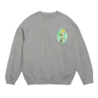 MoChi_Megのイカパイナポー=Ika&Pineapple Crew Neck Sweatshirt