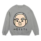 LalaHangeulのやまもとさん Crew Neck Sweatshirt