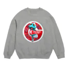 有明ガタァ商会の魂のGマーク3 Crew Neck Sweatshirt