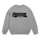 紺の寝耳にHARDCORE Crew Neck Sweatshirt