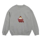 Merriment by Hisのともだちのcatさんと茶器 Crew Neck Sweatshirt