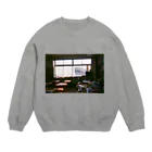 （有）の青春を手に Crew Neck Sweatshirt