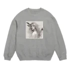  Neo Nature Threads（ネオ ネイチャー スレッズ）のデジタルな翼の乙女 Crew Neck Sweatshirt