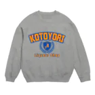 U限会社B才教育のKOTOYORI College Logo Crew Neck Sweatshirt