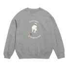 kawa_villagecricketのFireballs always go through my hands Crew Neck Sweatshirt