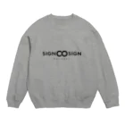 SIGNCOSIGN STOREのSIGNCOSIGN MAIN LOGO Crew Neck Sweatshirt