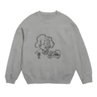 踏切レンジャーのアインシュタイン プレイスウェット Crew Neck Sweatshirt