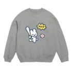 るびのひっとうさぎ Crew Neck Sweatshirt