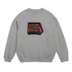 gunacoのうな丼しか勝たん。 Crew Neck Sweatshirt