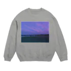 何気ない日常に小さな幸せの青澄 Crew Neck Sweatshirt