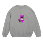 TOMpiのまめちゃんとクマ Crew Neck Sweatshirt