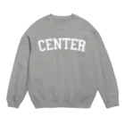 HTMLタグショップのCENTER Crew Neck Sweatshirt