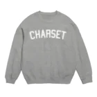 HTMLタグショップのCHARSET Crew Neck Sweatshirt