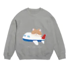 はちわれネコのポーカーフェイスのハヴァ・ナイス・トリップ Crew Neck Sweatshirt