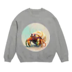 MistyStarkのヤドカリ Crew Neck Sweatshirt