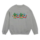 せつらデザイングッズのロボロボ Crew Neck Sweatshirt