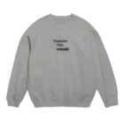 CHIBE86の「時を超える」 Crew Neck Sweatshirt