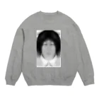 POCO★ARTのアフロ肉団子 Crew Neck Sweatshirt