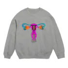 majoccoの強くてかわいい私の化け物 Crew Neck Sweatshirt