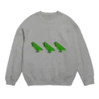 My Worldのきょうりゅうさん Crew Neck Sweatshirt