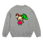 NEKOZE PANDAの南国娘 Crew Neck Sweatshirt