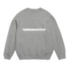 JijiTの"unproductive" Crew Neck Sweatshirt