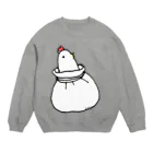 Cɐkeccooのよいものです-いっぱいいっぱいのとり Crew Neck Sweatshirt