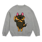 Galore+++ガロアのニコニコ Crew Neck Sweatshirt