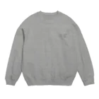 Tsu白ma yukoの残響シリーズ Crew Neck Sweatshirt