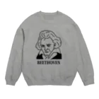 Aliviostaのベートーベン BEETHOVEN イラスト 音楽家 偉人アート ストリートファッション スウェット