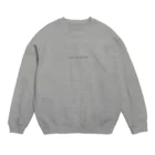 のらりぐらりののらりぐらりロゴ Crew Neck Sweatshirt