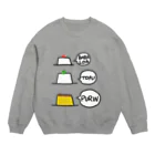 おうし印のおとうふ。のおとうふしりーず。 Crew Neck Sweatshirt