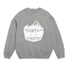 BASE-CAMPのBASE MOUNTAIN WHITE 02 Crew Neck Sweatshirt