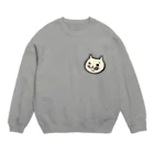 ©hey hachiのねこはん Crew Neck Sweatshirt