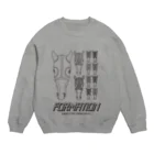 すぐるのフォーメーション当たれ（BLACK LINE） Crew Neck Sweatshirt