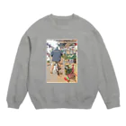 キリトル日常展(店)の地下生鮮食品街 Crew Neck Sweatshirt