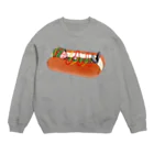 nnmnnjiのホットドッグソルジャー Crew Neck Sweatshirt