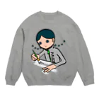 アストロ温泉のぬりぬり Crew Neck Sweatshirt