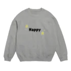 chaiのHappy🌟 Crew Neck Sweatshirt