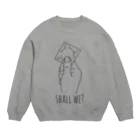 priority threeのshall we? Crew Neck Sweatshirt