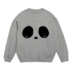 Ame-RingsのRing Eye(モノクロ) Crew Neck Sweatshirt