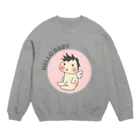 K2De-signのこんにちわ赤ちゃん Crew Neck Sweatshirt