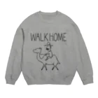 ごろねのWALK HOME Crew Neck Sweatshirt